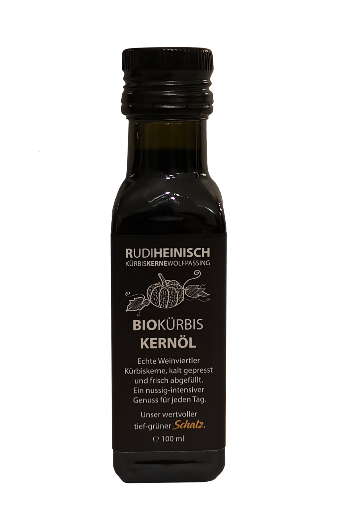 Bio-Kürbiskernöl - 100 ml - Rudi Heinisch - Weingut Heinisch